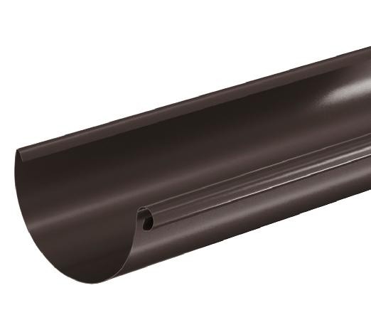 Водосток Aquasistem, система 150/100 - Водосточный желоб 3.00м RR 32 Тёмно Коричневый купить в Пятигорске