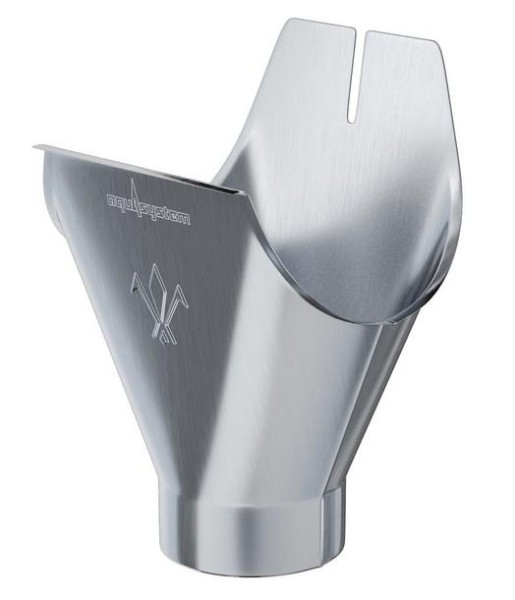 Водосток Aquasistem, Система 125x90 - Воронка желоба оцинковка купить в Пятигорске