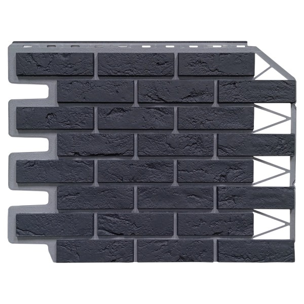 Фасадная панель FineBer, Кирпич Баварский, Графит купить в Пятигорске