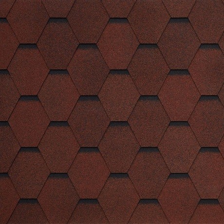Гибкая черепица Tegola GARDA rosso 409 купить в Пятигорске