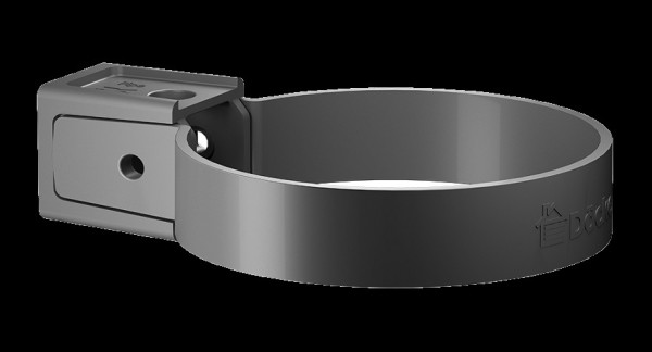 Хомут универсальный Docke Premium ПВХ -  графит купить в Пятигорске