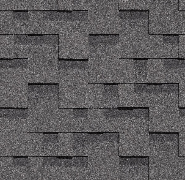 Гибкая черепица Docke, коллекция Тетрис – Серый купить в Пятигорске