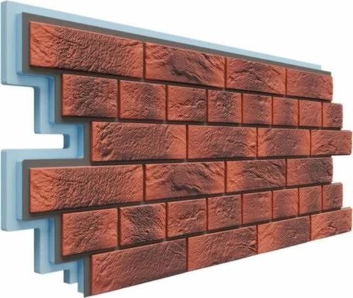 Термосайдинг Доломит Венецианский Кирпич 40 мм Корса купить в Пятигорске