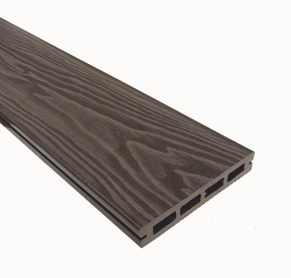 Террасная доска из ДПК Terrapol Смарт 3D Пустотелая с пазом Тик Киото купить в Пятигорске