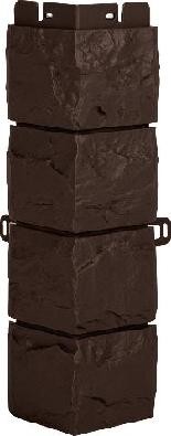 Угол наружный Альта-Профиль Фагот ЭКО Коричневый купить в Пятигорске