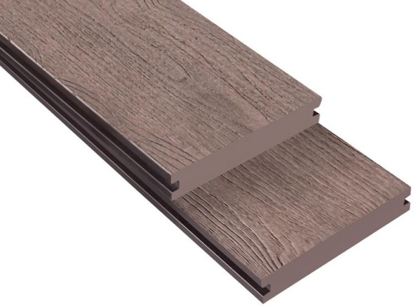 Террасная доска ДПК Outdoor 3D полнотелая NEVADA/CALIFORNIA BROWN коричневая микс купить в Пятигорске