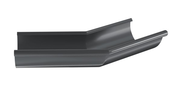 Водосток Aquasistem, система 125x90 - Угол желоба, наружный 135° RR 23 Маренго купить в Пятигорске