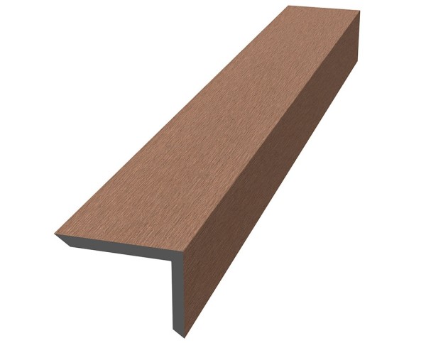 Уголок ДПК для террасной доски NauticPrime, 60x40x2900мм Кедр купить в Пятигорске