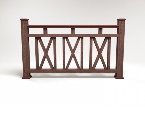 Ограждение из ДПК FG3 шоколад купить в Пятигорске