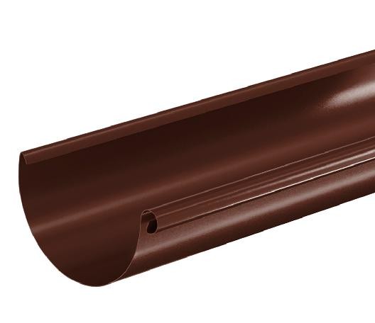 Водосток Aquasistem, система 125x90 - Водосточный желоб 3.00м RAL 8017 Коричневый купить в Пятигорске