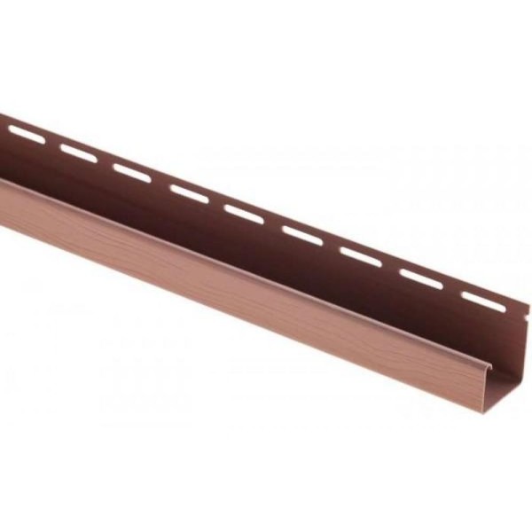 J-профиль Люкс Крашенный, T-15, ВН, Красно-коричневый купить в Пятигорске