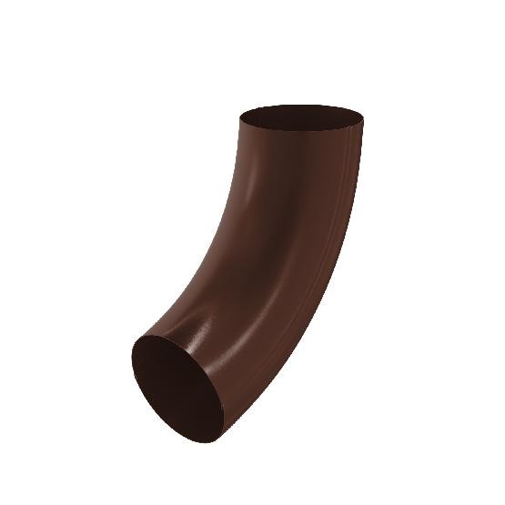 Водосток Aquasistem, система 125x90 - Колено трубы RAL 8017 Коричневый купить в Пятигорске