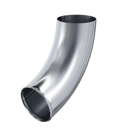 Водосток Aquasistem, Система 150/100 - Колено трубы сливное оцинковка купить в Пятигорске