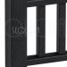 Комплект крышка/юбка для столба SEQUOIA BLACK купить в Пятигорске
