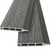 Заборная панель шип-паз EasyDecking Wood-Х 146х20 Серый купить в Пятигорске