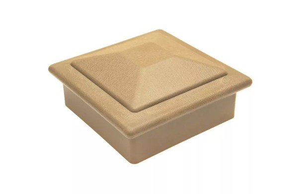 Крышка верхняя ПВХ для столба Deckart 125х125 Орех купить в Пятигорске