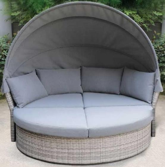 Диван-Трансформер AFINA плетеный из иск. ротанга AFM-325G Grey купить в Пятигорске