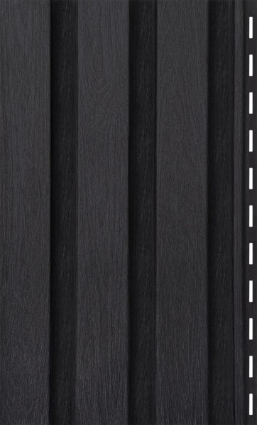 Сайдинг Ю-Пласт Тимберблок Рейка фасадная Угольный купить в Пятигорске