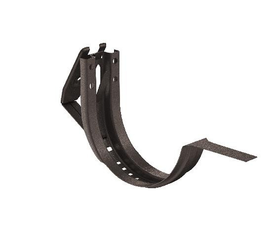 Водосток Aquasistem, Система 150/100 - Крюк крепления желоба короткий регулируемый RR 32 Тёмно-коричневый matt купить в Пятигорске