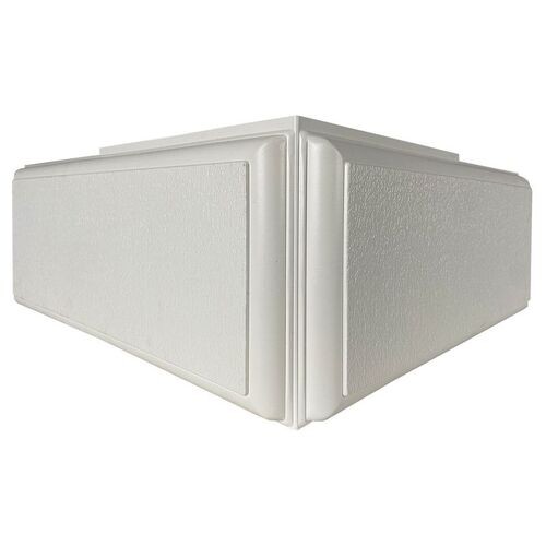 Угол Наружный к Фасадным Термопанелям Доломит Дагестанский Камень 400 мм Белый купить в Пятигорске