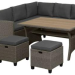 Комплект мебели AFINA плетеной из иск. ротанга AFM-307G-Grey купить в Пятигорске