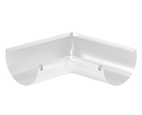 Водосток Aquasistem, система 150/100 - Угол желоба, внутренний 90° RAL 9003 Белый купить в Пятигорске