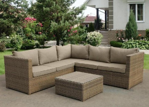 Комплект мебели AFINA плетеной из иск. ротанга YR825B Beige купить в Пятигорске