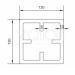 Столб SEQUOIA Evolution 3D WOOD NATURE купить в Пятигорске