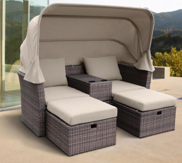 Комплект мебели AFINA плетеной из иск. ротанга AFM-330B Brown купить в Пятигорске