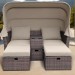 Комплект мебели AFINA плетеной из иск. ротанга AFM-330B Brown купить в Пятигорске