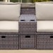 Комплект мебели AFINA плетеной из иск. ротанга AFM-330B Brown купить в Пятигорске