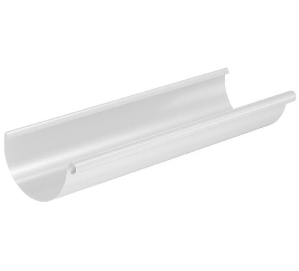 Водосток Aquasistem, система 125x90 - Водосточный желоб 3.00м RR 20 Мраморно-белый купить в Пятигорске