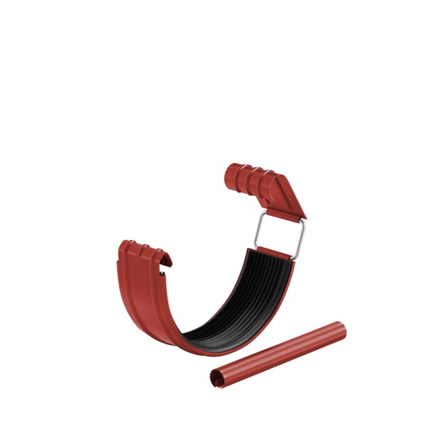 Водосток Aquasistem, система 125x90 - Соединитель желоба в комплекте RR 29 Бургундский купить в Пятигорске