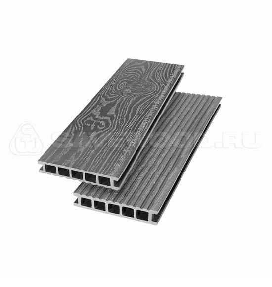 Террасная доска из ДПК SW Ornus тангенциальный распил пепельный купить в Пятигорске
