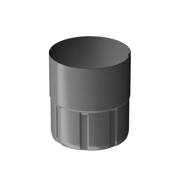 Муфта соединительная для водостока Döcke STAL PREMIUM, Графит купить в Пятигорске