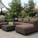 Комплект мебели AFINA плетеной из иск. ротанга YR821A Brown/Beige купить в Пятигорске