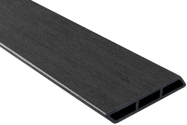 Доска Ромбус 3D ДПК Outdoor STORM BLACK черная купить в Пятигорске