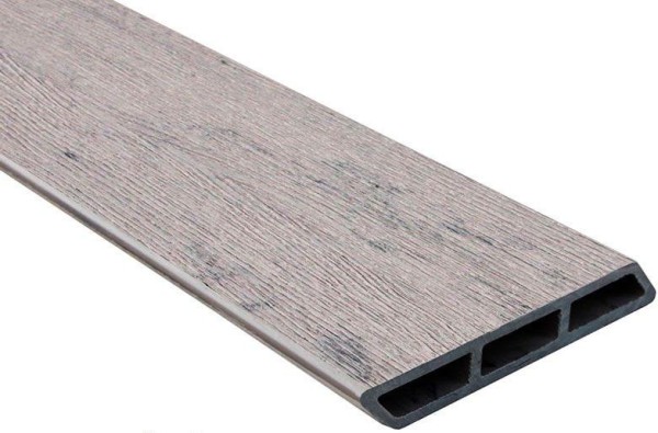 Доска Ромбус 3D ДПК Outdoor STORM GREY серая микс купить в Пятигорске