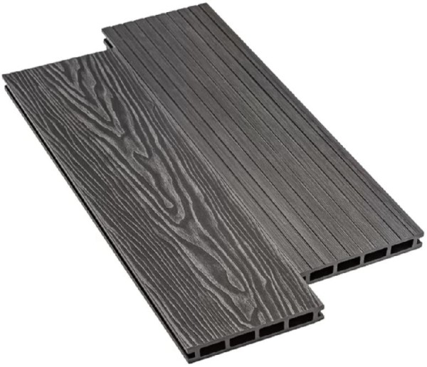 Террасная доска ДПК Deckart Praktik New Графит купить в Пятигорске