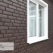 Фасадная панель Ю-Пласт Стоун Хаус Кирпич Коричневый купить в Пятигорске