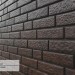 Фасадная панель Ю-Пласт Стоун Хаус Кирпич Коричневый купить в Пятигорске