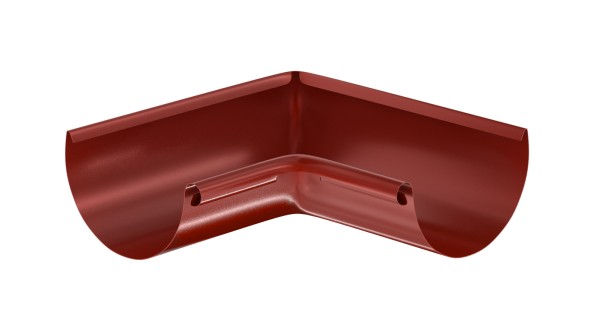 Водосток Aquasistem, система 125x90 - Угол желоба, внутренний 90° RR 29 Бургундский купить в Пятигорске