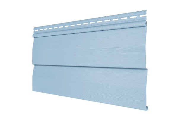 Виниловый сайдинг Tecos - корабельный брус, голубой купить в Пятигорске