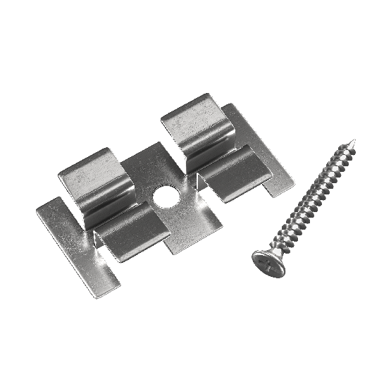 Клипса с саморезом, Grinder шовный монтаж 5 mm купить в Пятигорске
