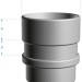Муфта Docke Lux ПВХ Пломбир купить в Пятигорске