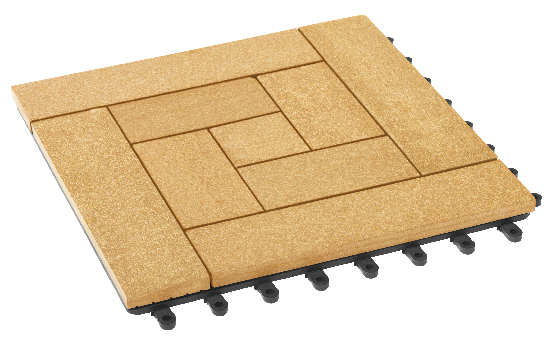 Модульный паркет ДПК GRINDERDECO Люкс 10 Песчаник купить в Пятигорске