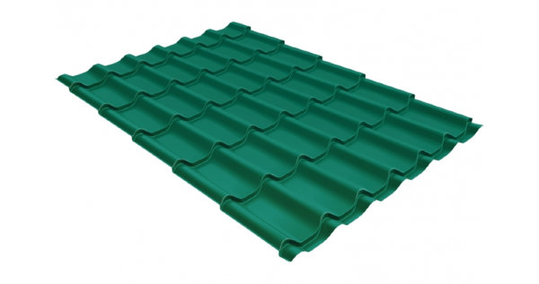 Металлочерепица классик 0,5 Satin RAL 5021 купить в Пятигорске