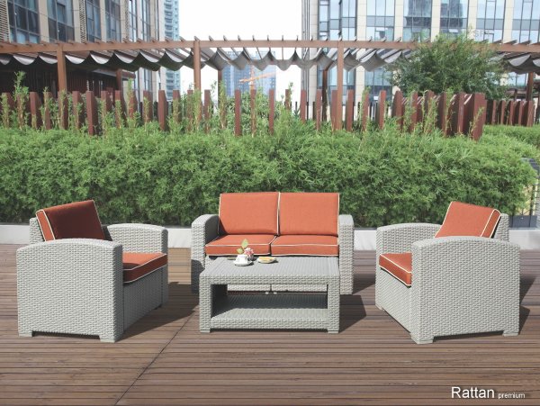 Уличные диваны и кресла коллекции Rattan Premium 4 купить в Пятигорске