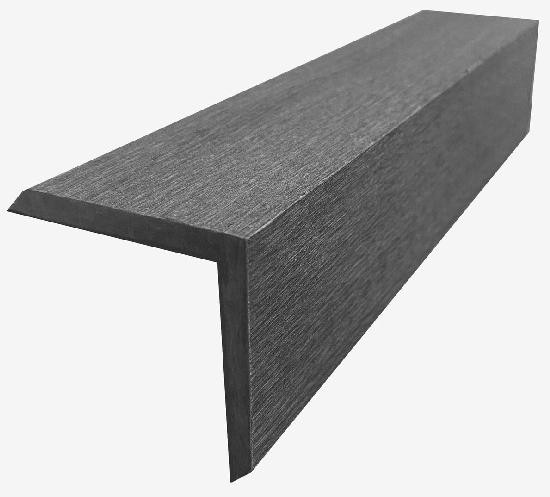 Декоративный угол 50×50 графит купить в Пятигорске
