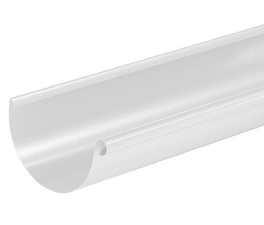 Водосток Aquasistem, система 125x90 - Водосточный желоб 3.00м RAL 9003 Белый купить в Пятигорске